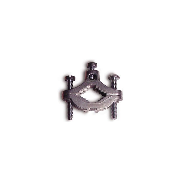 Gb Ground Clamp, Clamping Range: 1/2 to 1 in, 10 to 2 AWG Wire, Galvanized 14-GRC - main