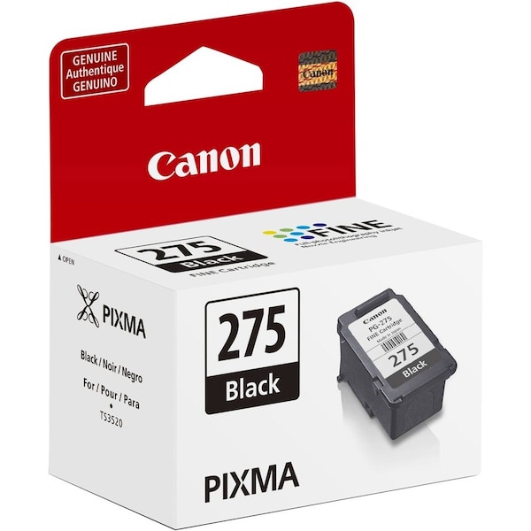 Canon PG275 Original Inkjet Ink Cartridge, Black, 5.6 mL 4982C001 - main