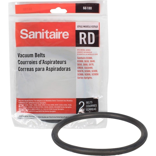 Sanitaire Upright Vacuum Belt, Round, PK24 6610012 - main