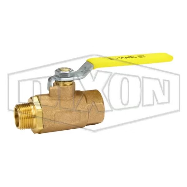 Dixon Ball Valve, 3/4 in Nominal, MNPT x FNPT End Style, Bronze Body, Standard Port, RTFE Seat/Stuffing Bo BMV75 - main