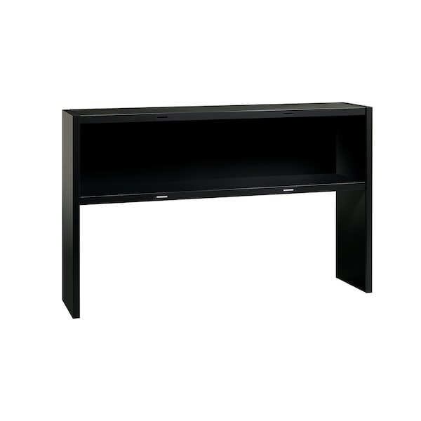 Hirsh Desk Hutch, 36 in H, 59 in W X Metal, Black 20561 - main