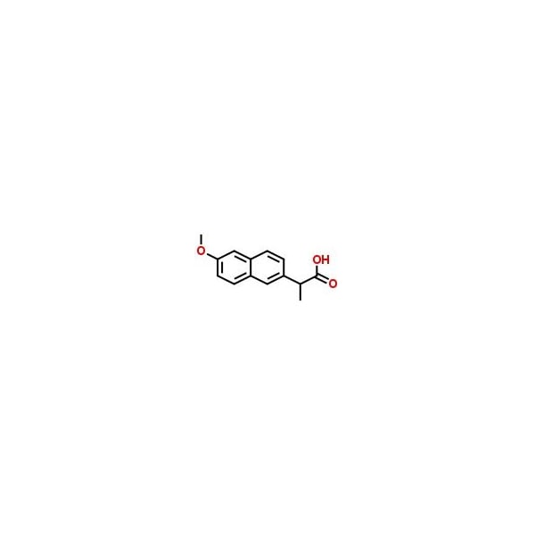 Ak Scientific (+/-)-2-(6-Methoxy-2-naphthyl)propionic acid (5g), CAS 23981-80-8 H385-5g - main