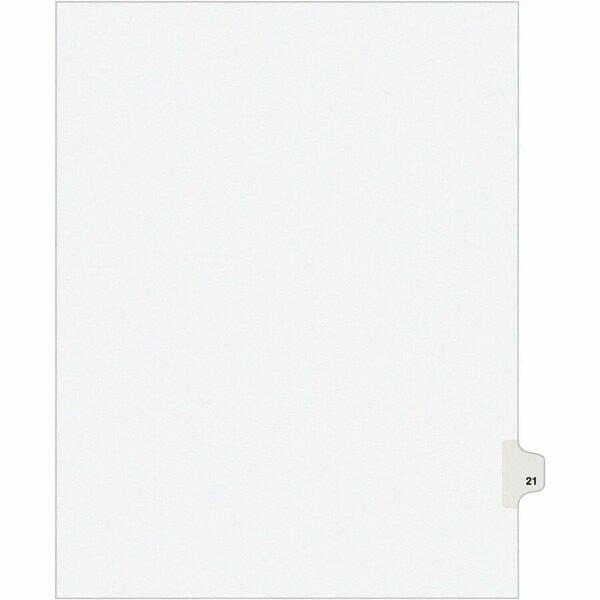 Avery Dividers, Index, Sidetab, 21 25PK AVE01021 - main