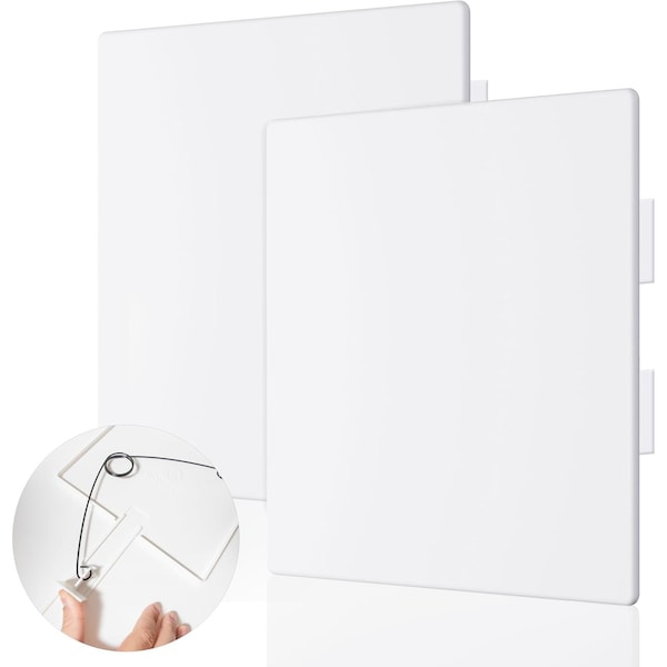 Morvat 12x12 Adjustable Spring Access Panel for Drywall & Ceiling, 2PK MOR-PAP-ADJ-SPRING-1212-2PACK-A - main