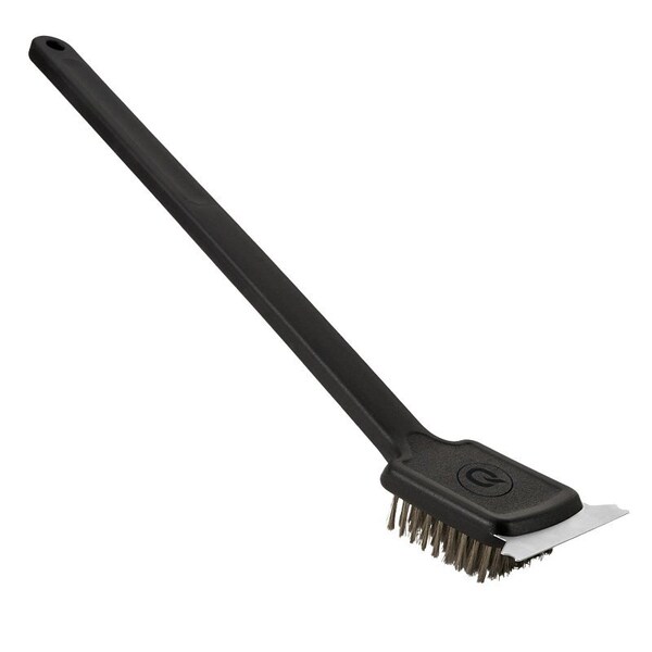 Mr Bar-B-Q Products Mr. BAR-B-Q Grill Brush, Stainless Steel Bristle, Stainless Steel Handle, 18 in L 60300Y - main