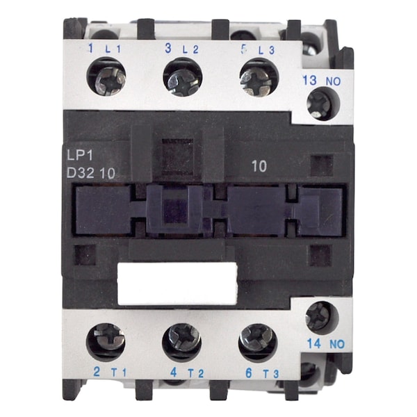 Brah Electric , Direct Replacement 50A 600V 3P with 120VDC Closing Coil for TeSys D Contactor LP1D3210 BLP1D3210 - main