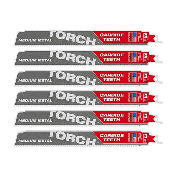 Milwaukee Tool 9 in x 10 TPI, Reciprocating Saw Blade Combo Pack 48-00-5352, 48-00-5352 - main