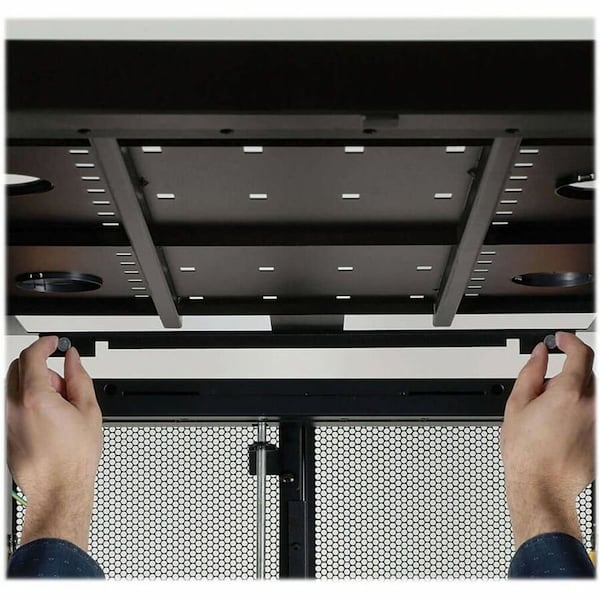 Eaton Tripp Lite Series SmartRack 42U Standard-Depth Rack Enclosure Cabinet with Doors and Side Panels SR42UB - main