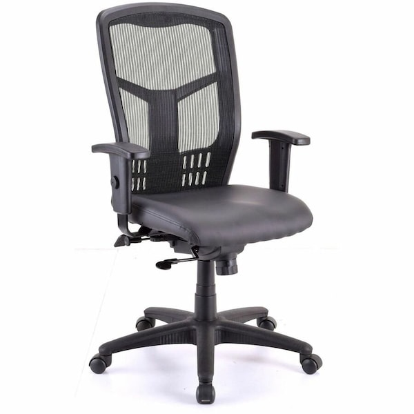 Lorell Executive High-Back Swivel Chair, Black LLR86245 - main