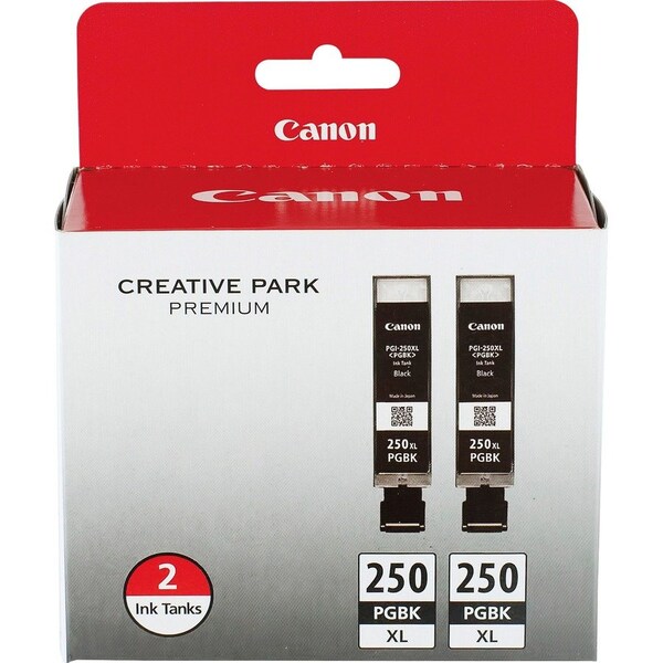 Canon Cartridges, Ink, C, M, YPK2 PGI250XL2PK - main