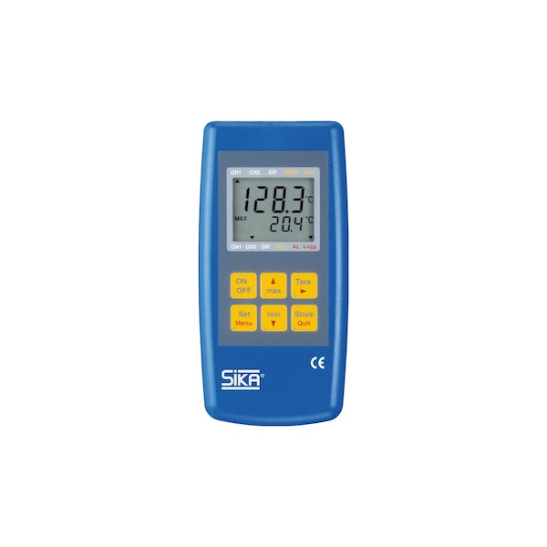 Sika Usa Handheld Thermocouple Thermometer, J/K/N/S/T/B/E Inputs, -360-3100DegF, +/-(0.5DegC +0.2% of reading) EME8GMH3211000 - main