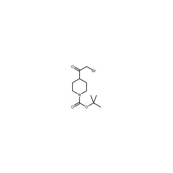 Ak Scientific tert-Butyl 4-(2-bromoacetyl)piperidine-1-carboxylate (10g), CAS 301221-79-4 Y8604-10g - main