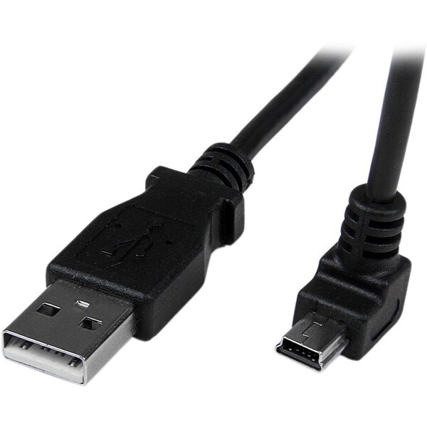 Startech.Com 2m Mini USB Cable - A to Down Angle Mini B USBAMB2MD - main