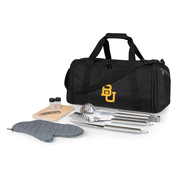 Picnic Time Family Of Brands NCAA Baylor Bears BBQ Kit Grill Set & Cooler, BBQ Accessories 757-06-175-924-0 - main