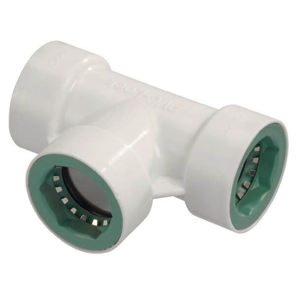 Orbit 34770 0.75 in. PVC Lock x 0.75 in. PVC Lock x 0.75 in. PVC Lock Tee 176967 - main