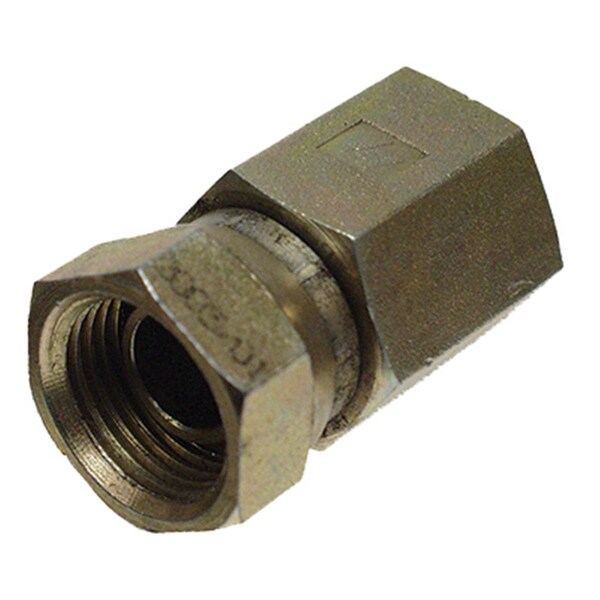 Gizmo 39004625 0.25 in. Male Pipe x 0.25 in. Female Pipe Swivel Hydraulic Adapter GI844239 - main