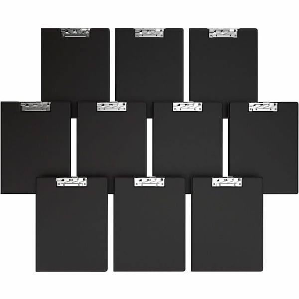 Davis Group Essential Clipboard, Lever Clip-Black, PK10 4511-01-10 - main