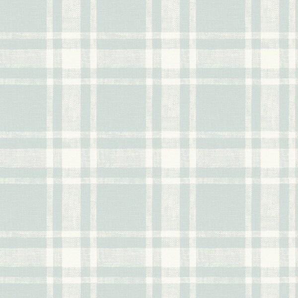 Chesapeake Antoine Light Blue Flannel Wallpaper 4072-70016 - main