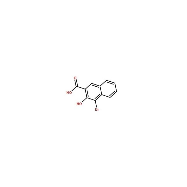 Ak Scientific 4-Bromo-3-hydroxy-2-naphthoic acid (25g), CAS 2208-15-3 6422AL-25g - main