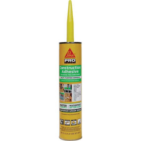 Sika SikaBond Pro Select 10 Oz. High Performance Construction Adhesive 106403 - main