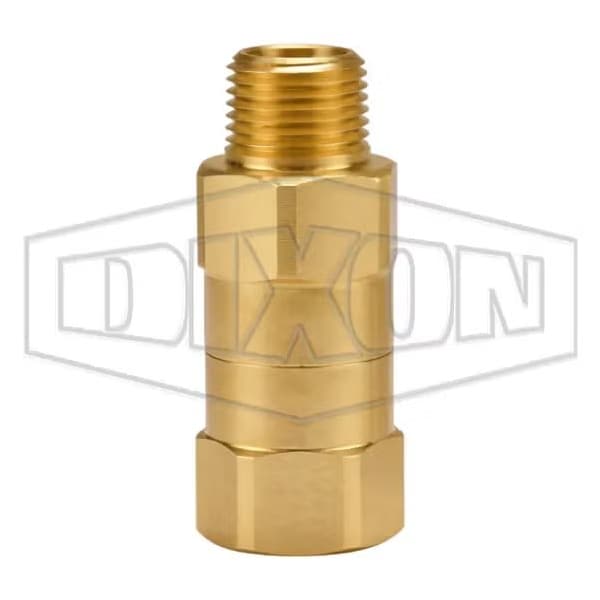Dixon Safety Check Valve, 1/2 in, FNPT, Brass Body SCVM4 - main