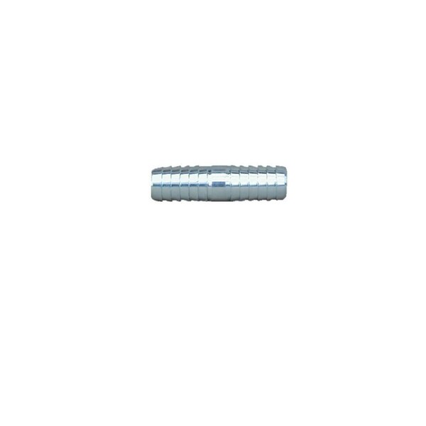 Bk Products Coupling 1-1/2in Barb X 1-1/2in D Barb Galvanized Steel 57529 - main