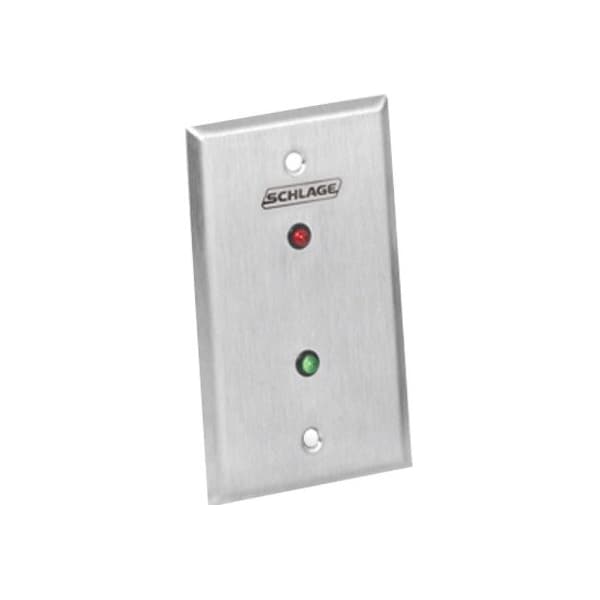 Schlage Electronics Allegion Exit Door Alarm - 24 V DC - 70 dB - Gang Box Mount - Stainless Steel 800A - main