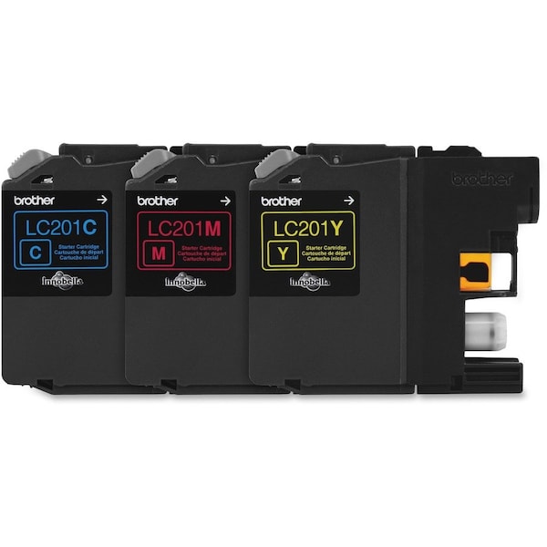 Brother Cyan, Magenta & Yellow Ink Cartridge, 3PK LC2013PKS - main
