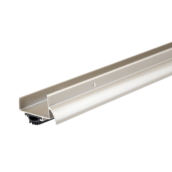 M-D Building Products 36 in. Satin Nickel Aluminum U-Shape Screw-on Under Door Seal 49000 - main