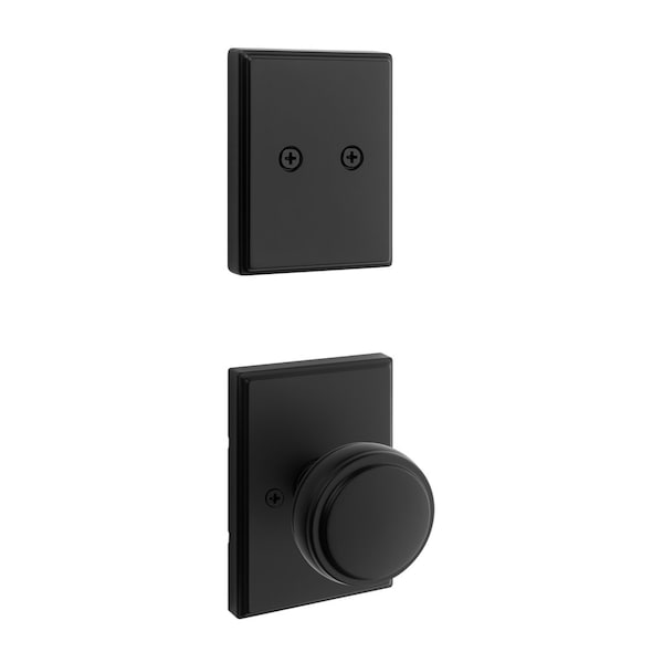 Kwikset Residential Handlesets Dummy Reversible Matte Black 973SOKTRCT-514 - main
