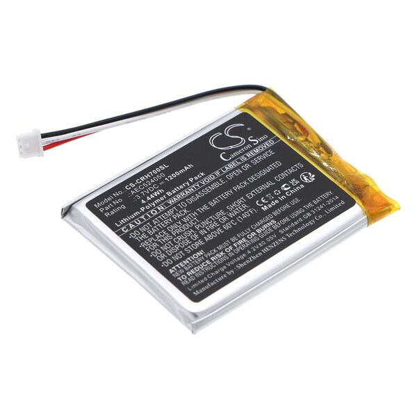 Ilc Replacement Wireless Headset Battery, 3.7V, 1500mAh CORSAIR HS70 SE VOID PRO RGB BATTERY - main