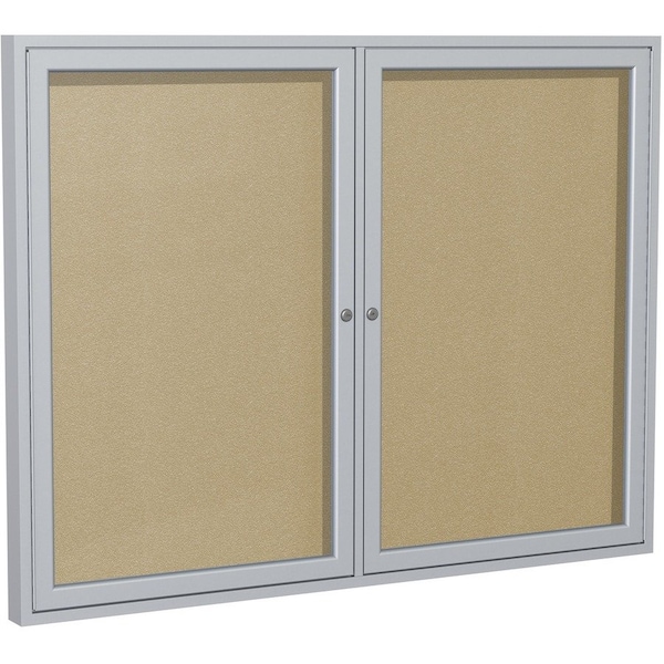 Ghent Enclosed Outdoor Bulletin Board 48"x36", Tack PA23648VX-181 - main