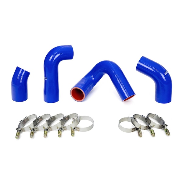 Hps Performance Silicone Transmission Oil Cooler Coolant Hose Kit, Mack Trucks 2007-2010 LEU612 57-1708-BLUE - main