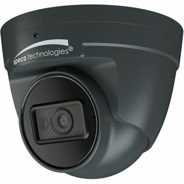 Speco Technologies 4MP H.265 IP Turret Camera with IR, WDR, 2.8mm Fixed Lens, NDAA, Grey O4VT2G - main