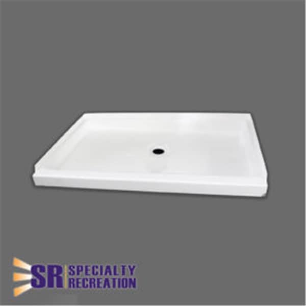 Specialty Recreation 24 x 38 in. Center Shower Pan, White SP2438WC - main