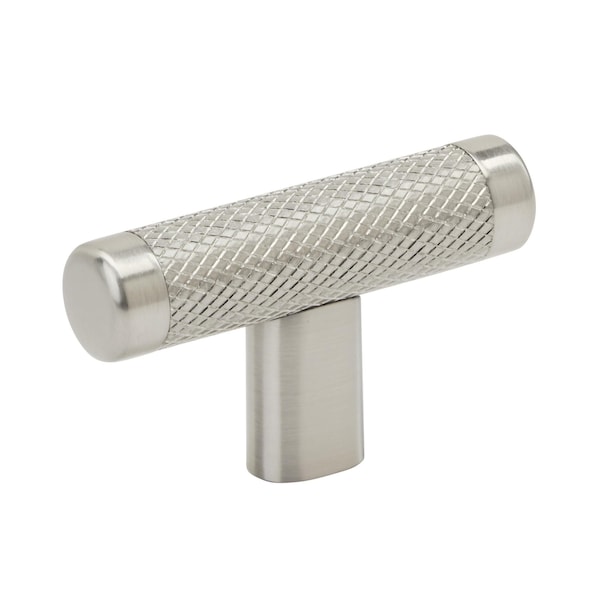 Amerock Bronx 2-5/8 in 67 mm Length Satin Nickel Cabinet Knob BP36556G10 - main