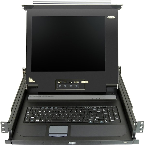 Aten KVM CONSOLE - TFT ACTIVE MATRIX - 17 INCH - 1280 X 1024 - 1U CL1000M - main