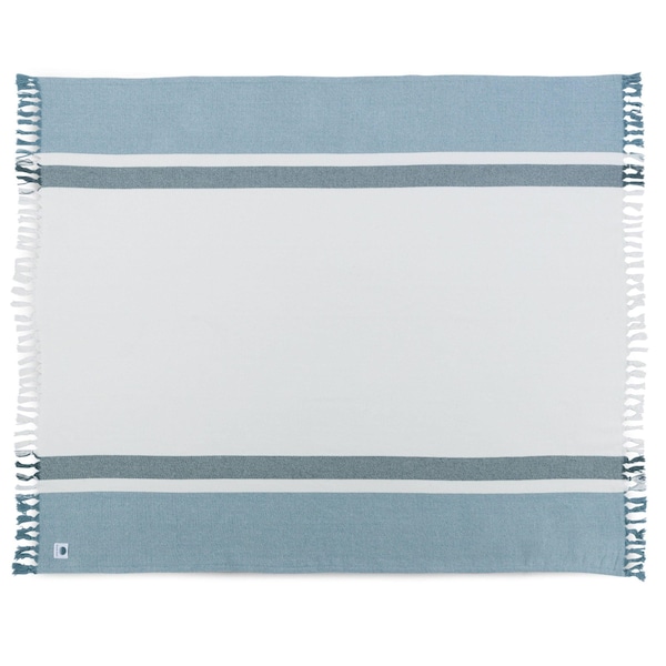 Picnic Time Family Of Brands Oceanside Beach Blanket, High Tide Stripe 642-22-372-000-0 - main
