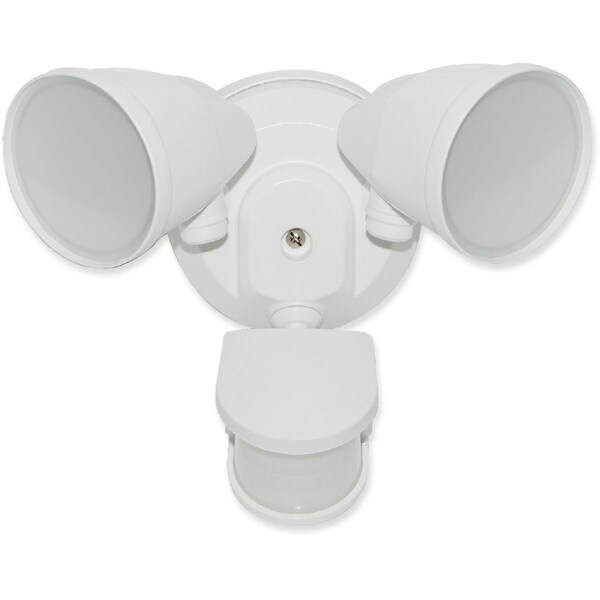 Unbranded White Motion Sensing LED Floodlight Fixture P3-180W - main