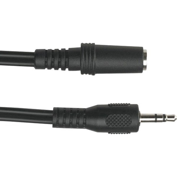 Black Box Stereo Audio Cable - Mini-phone Male Audio - Mini-phone Female Audio - 10ft EJ111-0010 - main