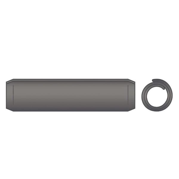 Huyett Coiled Spring Pin, Heavy Duty, Phosphate Coated High Carbon Steel, 5 mm Dia x 24 mm Length SPCMP-050-024H - main