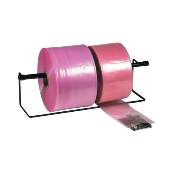 Box Packaging Anti Static Poly Tubing, 24"W x 2150'L, 2 Mil, Pink, 1 Roll PTAS2402 - main