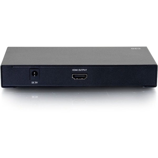 C2G MINI DISPLAYPORT, USB-C, HDMI, VGA+3.5MM 4K ADAPTER SWITCH TAA - 4K 60HZ 40850 - main