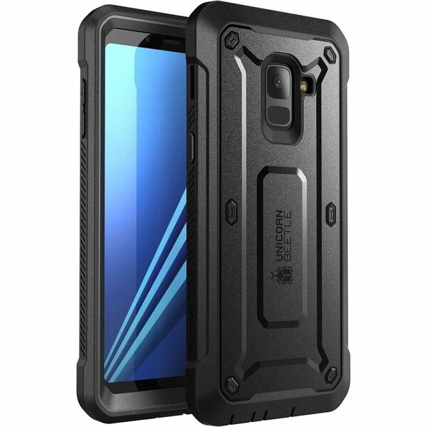 Iblason GALAXY A8 PLUS UNICORN BEETLE PRO RUGGED CASE-BK GXYA8P18UBPROBK - main
