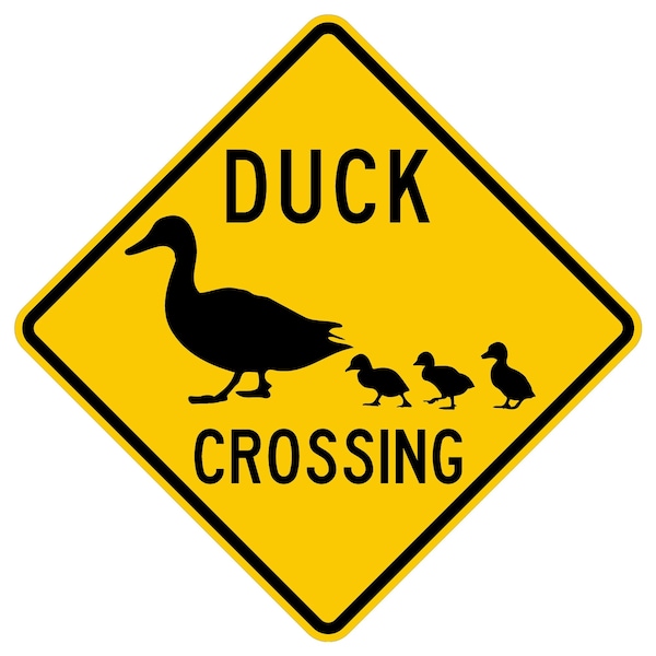 Sign Solutions Usa Traffic Sign, 30 in Width, Aluminum Sign, Diamond DCS06DYE3030CUS00001 - main