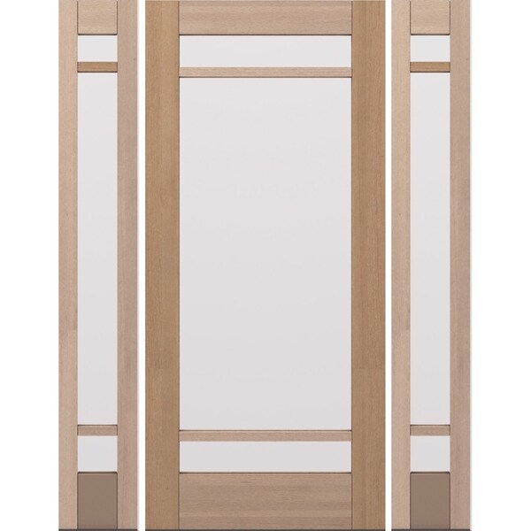 Doornmore G10302, 65.25" x 82" ( 36" Door + 2x12" Side) Left Hand, Mahogany SDL 3 Lite Exterior Door G10302-SW-3680-G10302-SL_1-2_LI - main