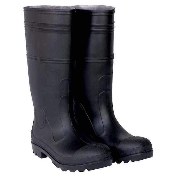Custom Leathercraft RAIN BOOTS PVC BLK SZ10 R23010 - main