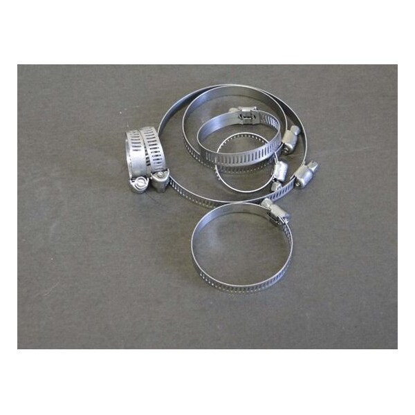 Helix Racing Products Stainless Steel Worm Drive Hose Clamp 8mm-22mm, 10PK 111-6206 - main