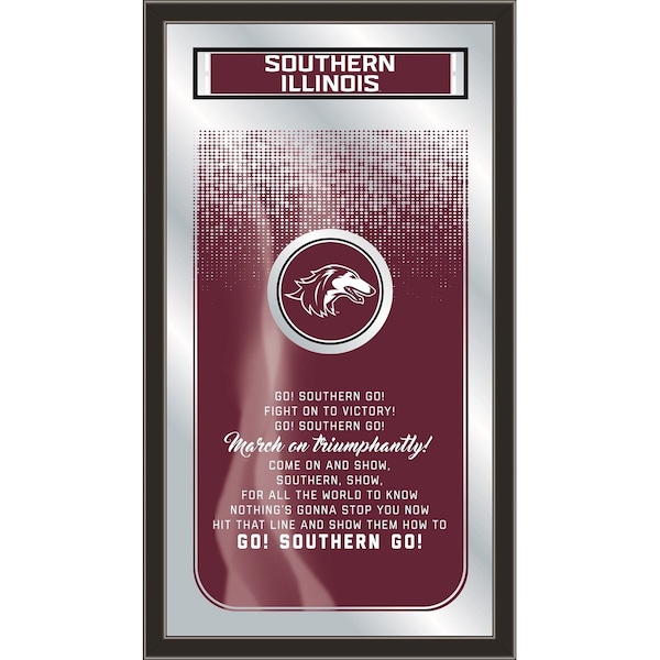 Holland Bar Stool Co Southern Illinois University 26" x 15" Fight Song Mirror MFghtSouIll - main