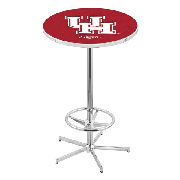Holland Bar Stool Co 42" Chrome Houston Pub Table, 36" dia. Top L216C4236Houston - main